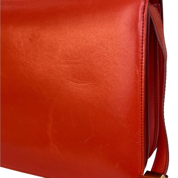 CELINE Goatskin Medium Classic Box Flap Bag Cinnamon - Picture 9 of 13